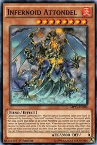 Image for Infernoid Attondel (2015 Mega-Tins Mega Pack) (MP15-EN208) - YuGiOh