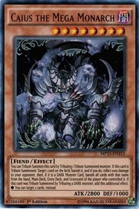 Image for Caius the Mega Monarch (2015 Mega-Tins Mega Pack) (MP15-EN215) - YuGiOh