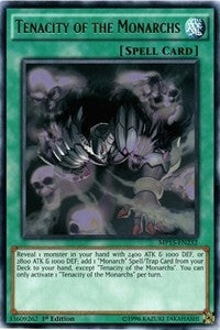 Image for Tenacity of the Monarchs (2015 Mega-Tins Mega Pack) (MP15-EN232) - YuGiOh