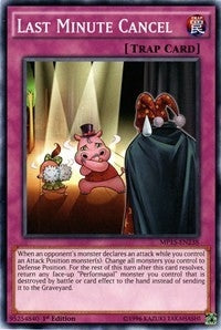 Image for Last Minute Cancel (2015 Mega-Tins Mega Pack) (MP15-EN238) - YuGiOh