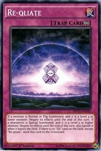 Image for Re-qliate (2015 Mega-Tins Mega Pack) (MP15-EN242) - YuGiOh