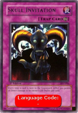 Skull Invitation (V.2 - Rare) - Pharaoh's Servant (Rare) [PSV-056]