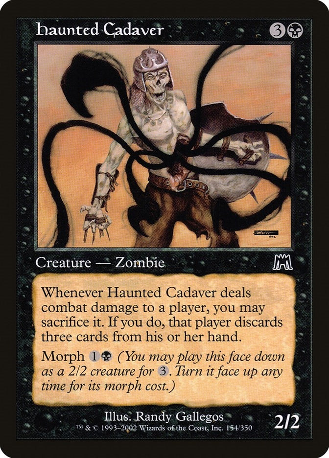 Image for Haunted Cadaver (Onslaught) (154) - Magic: The Gathering
