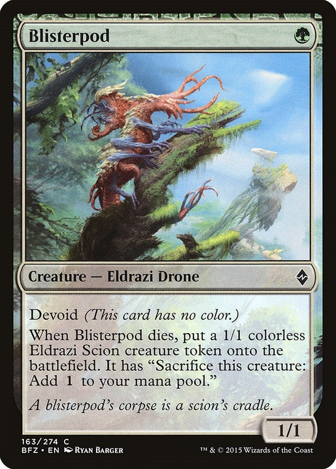 Image for Blisterpod (Battle for Zendikar) (163) - Magic: The Gathering