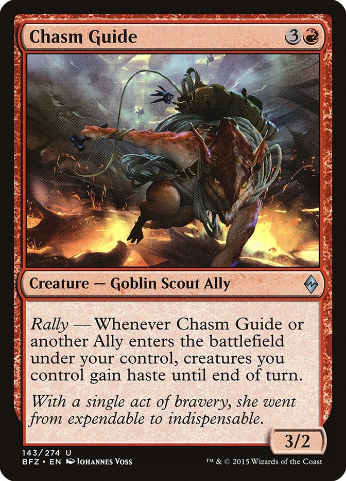 Image for Chasm Guide (Battle for Zendikar) (143) - Magic: The Gathering