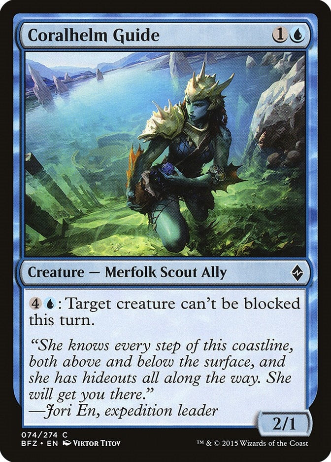 Image for Coralhelm Guide (Battle for Zendikar) (74) - Magic: The Gathering