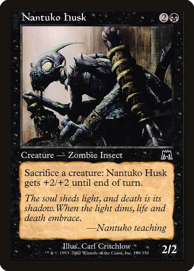 Image for Nantuko Husk (Onslaught) (159) - Magic: The Gathering