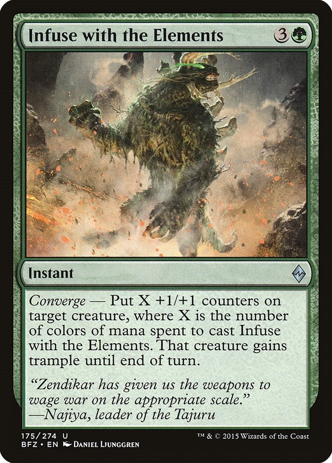 Image for Infuse with the Elements (Battle for Zendikar) (175) - Magic: The Gathering