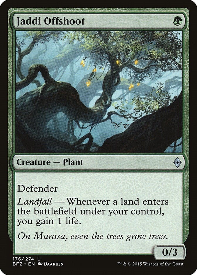 Image for Jaddi Offshoot (Battle for Zendikar) (176) - Magic: The Gathering