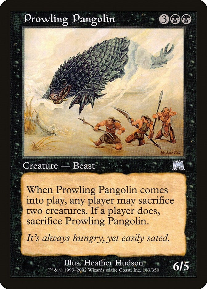 Image for Prowling Pangolin (Onslaught) (163) - Magic: The Gathering