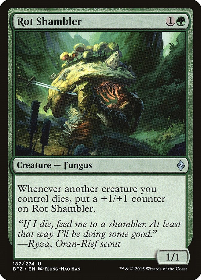 Image for Rot Shambler (Battle for Zendikar) (187) - Magic: The Gathering
