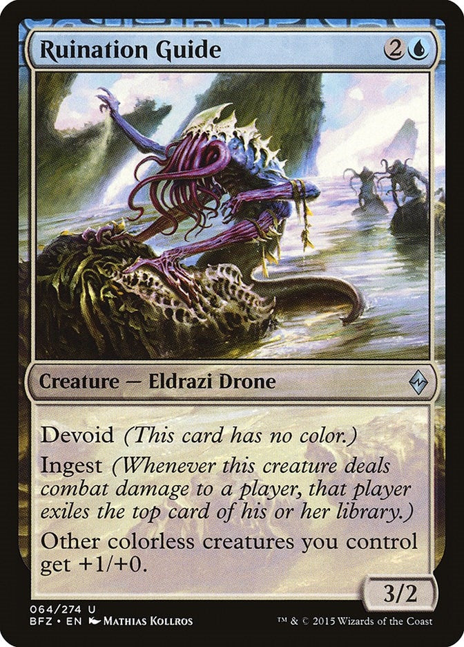 Image for Ruination Guide (Battle for Zendikar) (64) - Magic: The Gathering