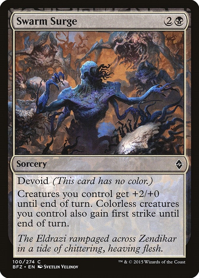 Image for Swarm Surge (Battle for Zendikar) (100) - Magic: The Gathering