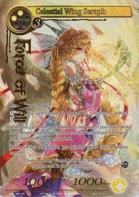 Image for Celestial Wing Seraph (Full Art) (The Seven Kings of the Lands) (SKL-005) - Force of Will