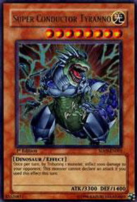 Super Conductor Tyranno - Structure Deck: Dinosaur's Rage (Ultra Rare) [SD09-001]