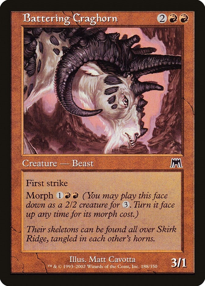 Image for Battering Craghorn (Onslaught) (188) - Magic: The Gathering