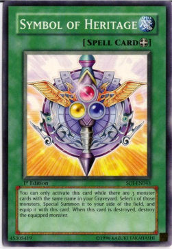 Symbol of Heritage - Shadow of Infinity (Common) [SOI-043]