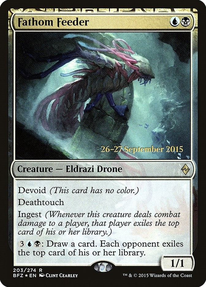 Image for Fathom Feeder (Prerelease Cards) (203) - Magic: The Gathering