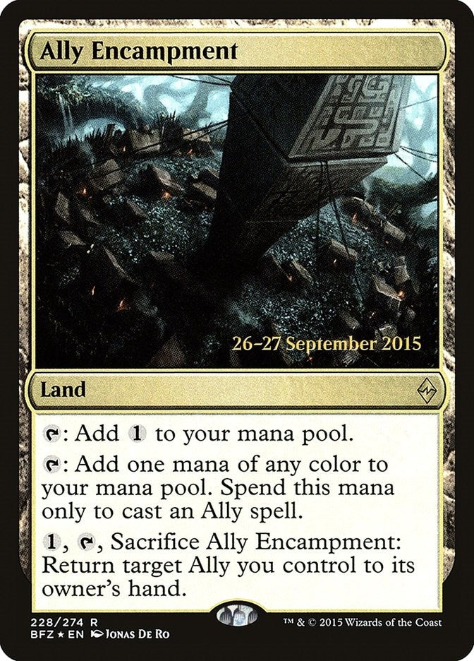 Image for Ally Encampment (Prerelease Cards) (228) - Magic: The Gathering