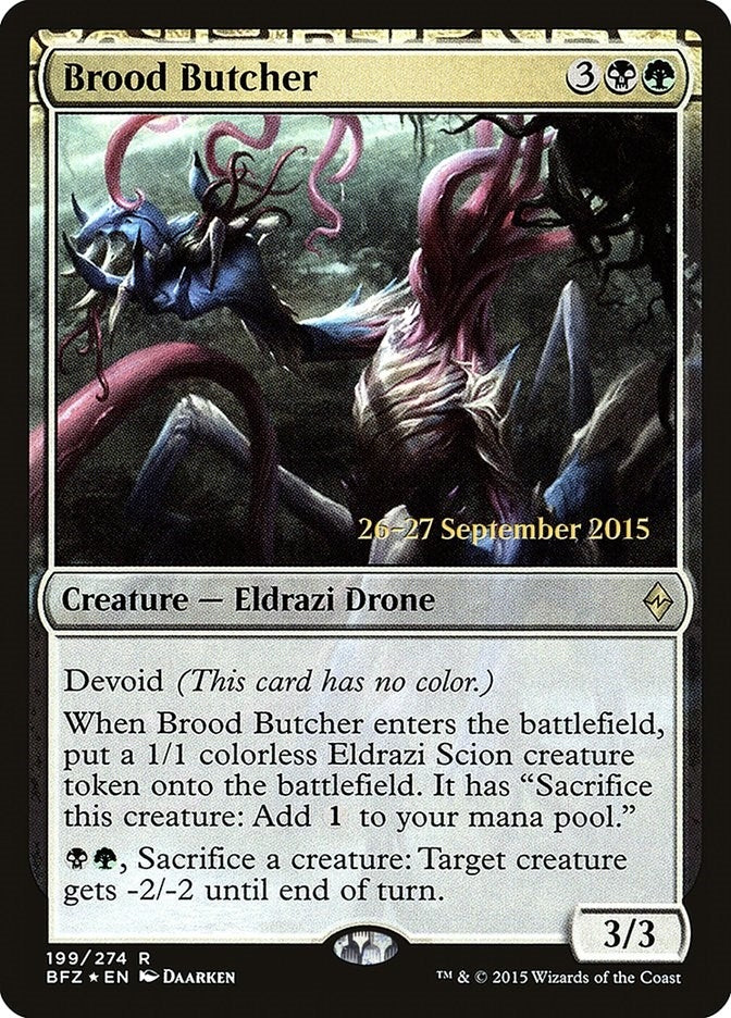 Image for Brood Butcher (Prerelease Cards) (199) - Magic: The Gathering