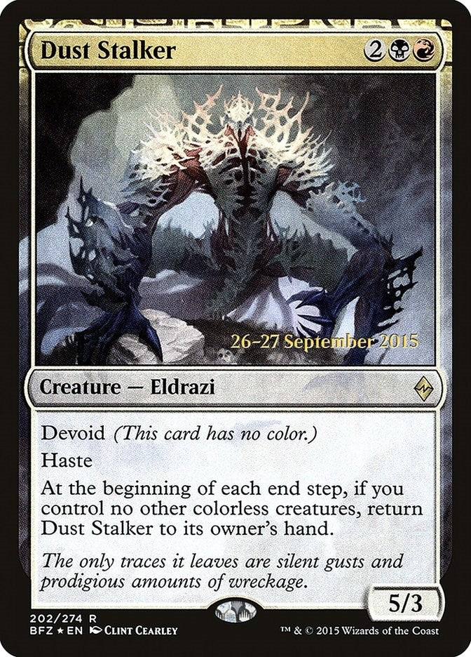 Image for Dust Stalker (Prerelease Cards) (202) - Magic: The Gathering