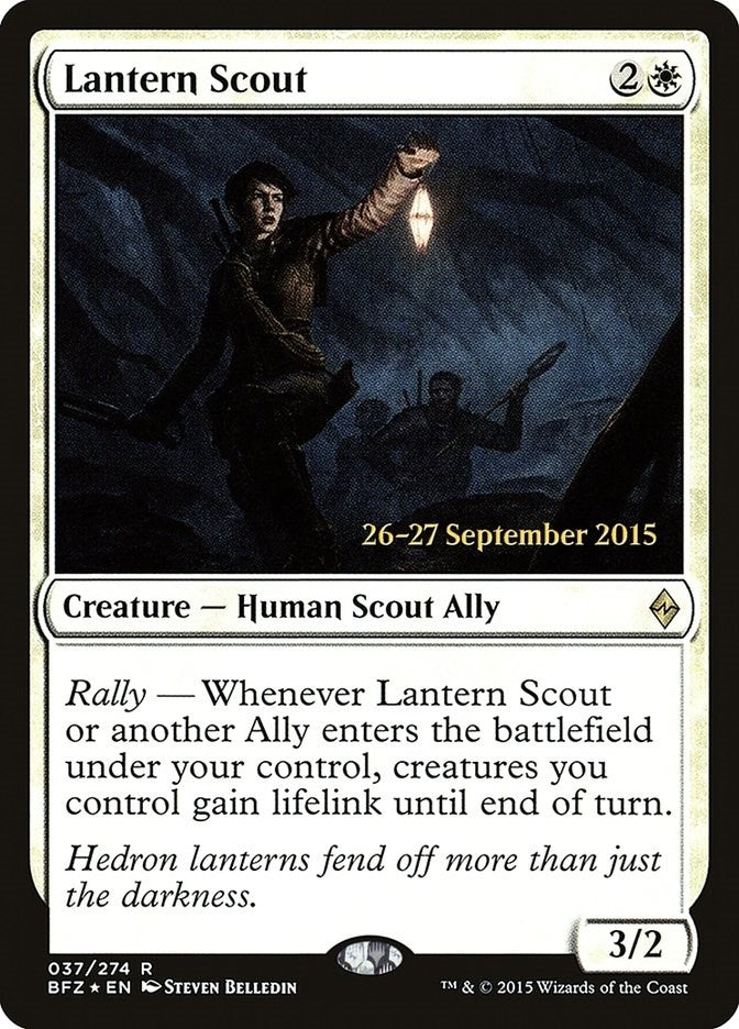 Image for Lantern Scout (Prerelease Cards) (37) - Magic: The Gathering