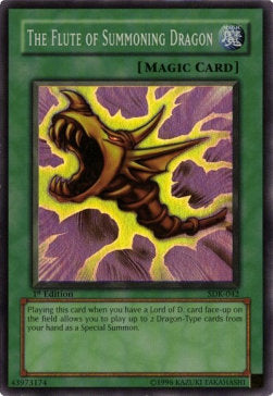 The Flute of Summoning Dragon (V.2 - Super Rare) - Starter Deck: Kaiba (Super Rare) [SDK-042]