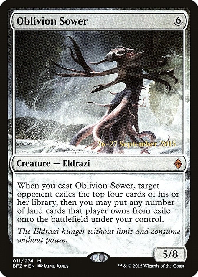 Image for Oblivion Sower (Prerelease Cards) (11) - Magic: The Gathering
