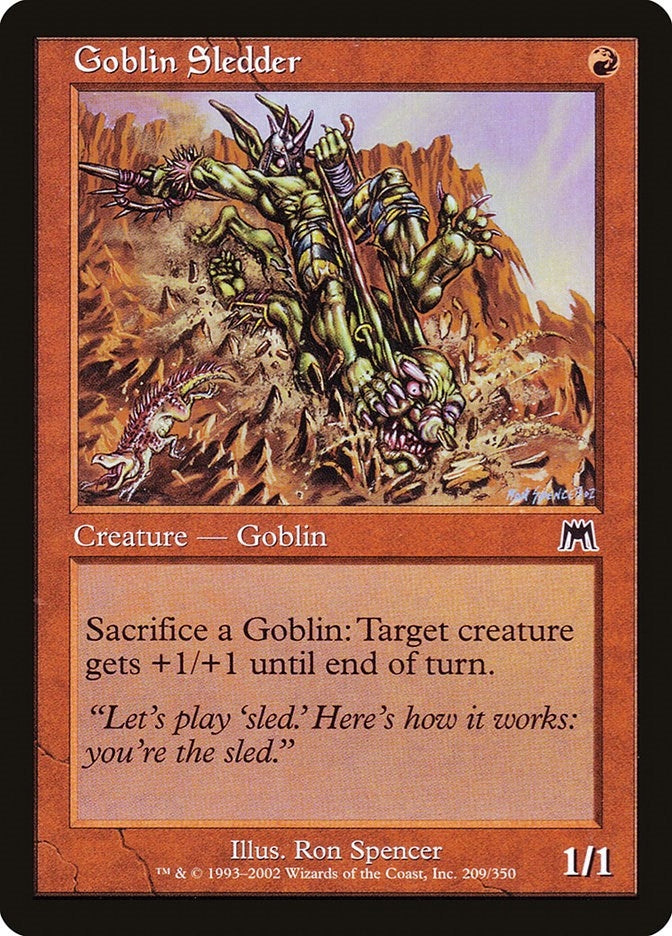Image for Goblin Sledder (Onslaught) (209) - Magic: The Gathering
