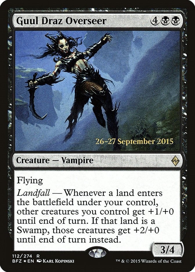 Image for Guul Draz Overseer (Prerelease Cards) (112) - Magic: The Gathering