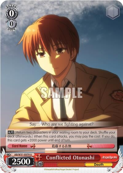 Image for Conflicted Otonashi (Angel Beats! Re:Edit) (AB/W31-E070 U) - Weiss Schwarz