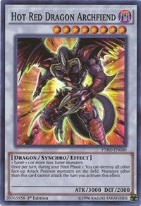 Image for Hot Red Dragon Archfiend (High-Speed Riders) (HSRD-EN040) - YuGiOh
