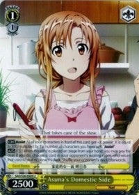 Image for Asuna's Domestic Side (Sword Art Online Vol.2) (SAO/S26-E009 U) - Weiss Schwarz