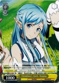 Image for Undine Girl, Asuna (Sword Art Online Vol.2) (SAO/S26-E012 C) - Weiss Schwarz