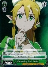 Image for Wondering Girl, Leafa (Sword Art Online Vol.2) (SAO/S26-E030 U) - Weiss Schwarz