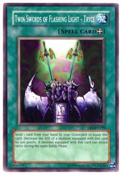 Twin Swords of Flashing Light - Tryce - Dark Revelation 1 (Common) [DR1-199]