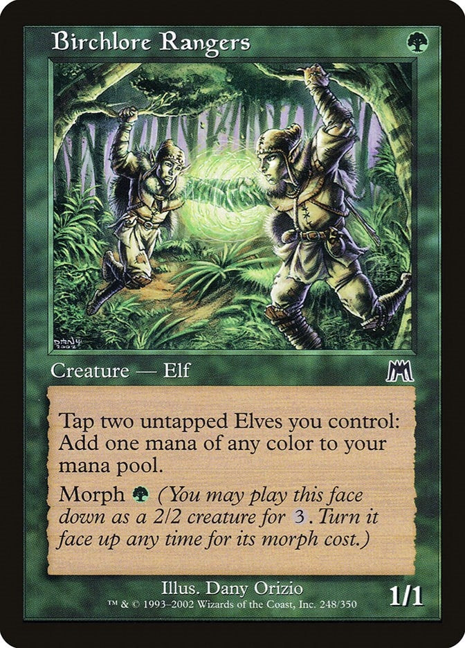 Image for Birchlore Rangers (Onslaught) (248) - Magic: The Gathering