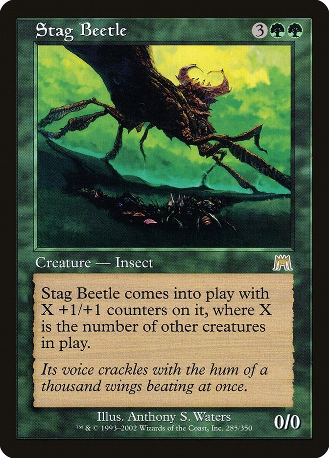 Image for Stag Beetle (Onslaught) (285) - Magic: The Gathering