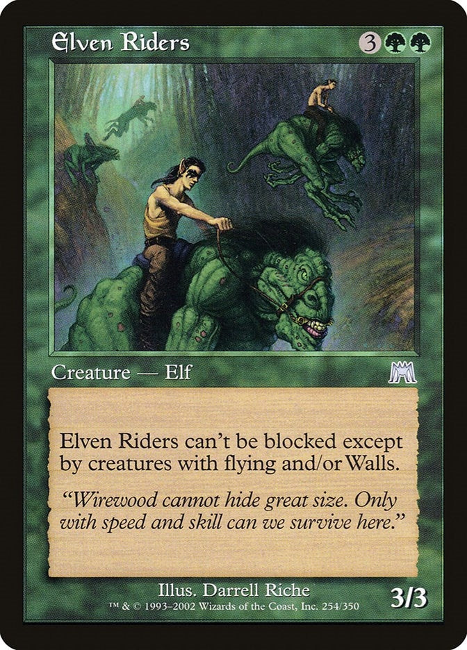 Image for Elven Riders (Onslaught) (254) - Magic: The Gathering