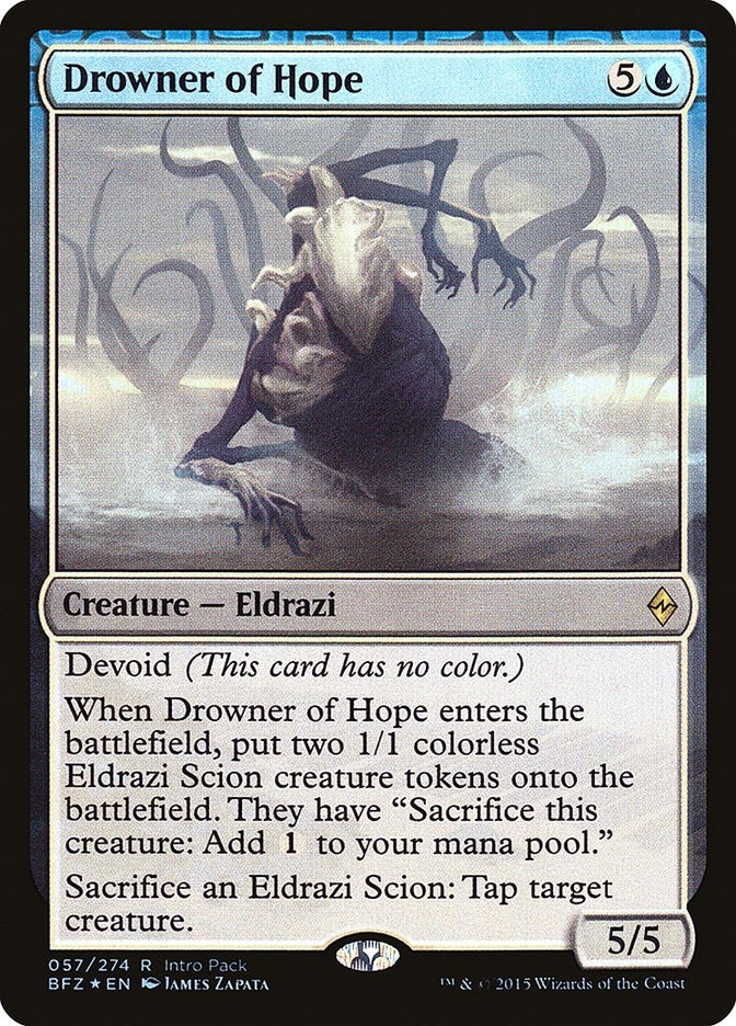 Image for Drowner of Hope (Unique and Miscellaneous Promos) (57) - Magic: The Gathering