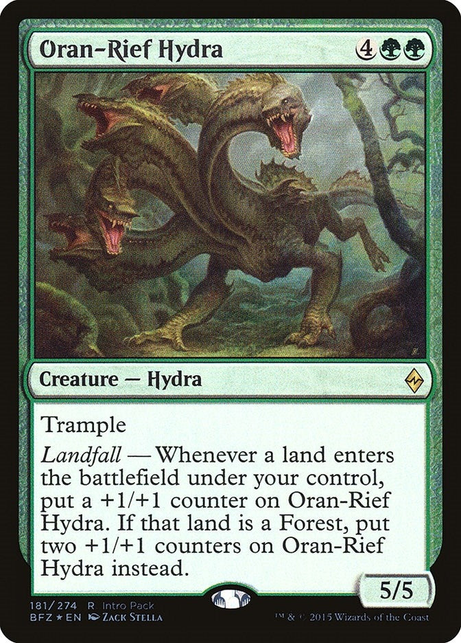 Image for Oran-Rief Hydra (Unique and Miscellaneous Promos) (181) - Magic: The Gathering