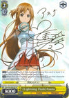 Image for Lightning Flash Asuna (SP) (Sword Art Online) (SAO/S20-E002SP SP) - Weiss Schwarz