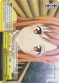 Image for A Sworn Promise (Sword Art Online) (SAO/S20-E023 CR) - Weiss Schwarz