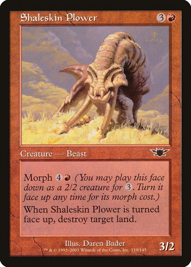 Image for Shaleskin Plower (Legions) (110) - Magic: The Gathering