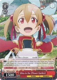 Image for Silica in the Flower Garden (Sword Art Online) (SAO/S20-E049 R) - Weiss Schwarz