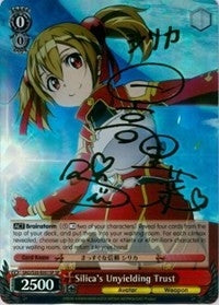 Image for Silica's Unyielding Trust (SP) (Sword Art Online) (SAO/S20-E051SP SP) - Weiss Schwarz