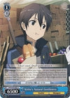 Image for Kirito's Natural Gentleness (Sword Art Online) (SAO/S20-E087 U) - Weiss Schwarz