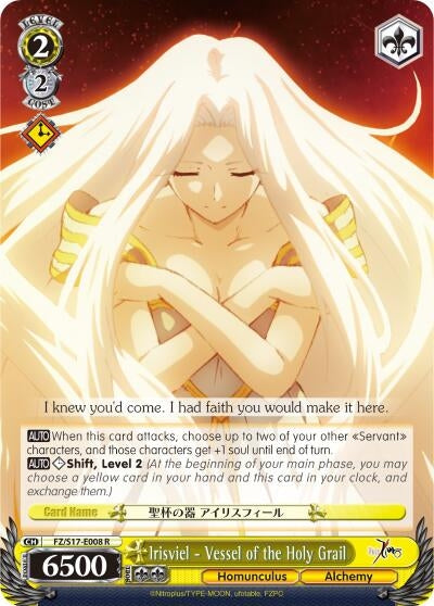 Image for Irisviel - Vessel of the Holy Grail (Fate/Zero) (FZ/S17-E008 R) - Weiss Schwarz