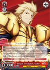 Image for King of All Creation, Archer (Fate/Zero) (FZ/S17-E057 RR) - Weiss Schwarz