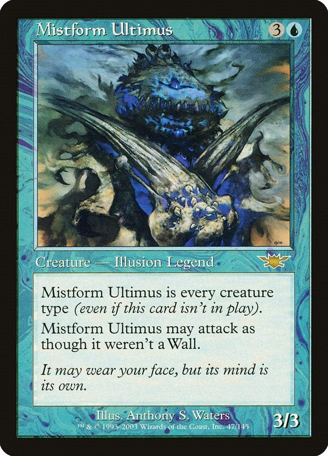 Image for Mistform Ultimus (Legions) (47) - Magic: The Gathering